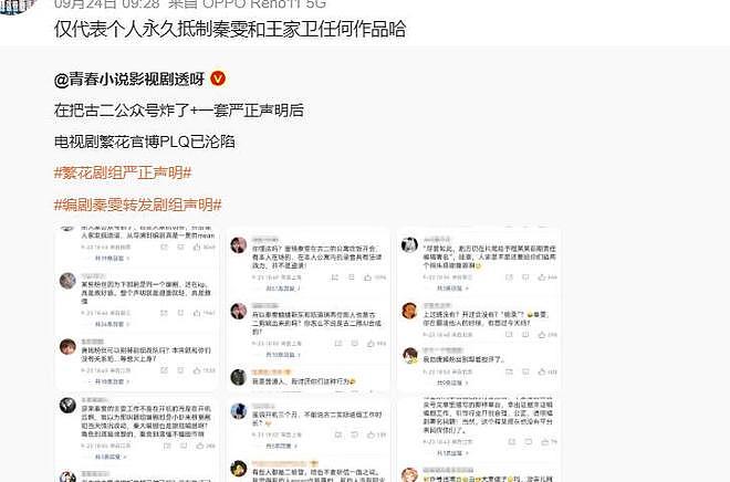 《繁花》成罗生门，圈内人纷纷下场站队，曝秦雯给患病儿童捐过款（组图） - 12