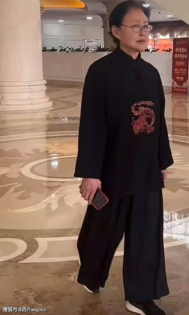 斯琴高娃坐轮椅现身机场，脸部松弛法令纹明显，身体状况让人担忧（组图） - 10