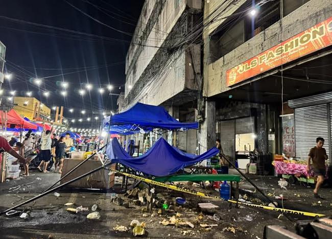 菲律宾6.9强震至少30死，跨海大桥狂晃40秒（视频/图） - 1