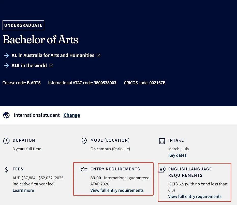【留学申请】墨尔本大学艺术&设计&教育开放降分录取！（组图） - 1
