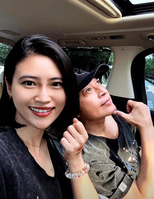 马景涛搂小26岁女友甜蜜合照，被指有老人味，女友在线回怼超霸气（组图） - 6