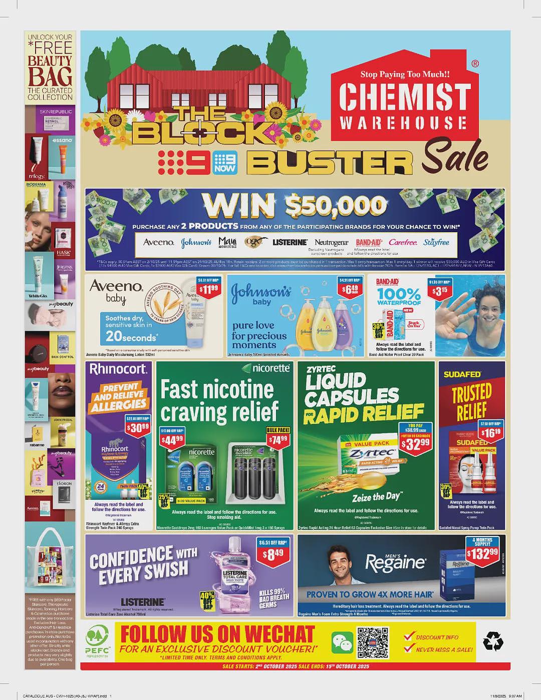大量半价那种！【Chemist Warehouse】药店10月2日至15日优惠目录（组图） - 41