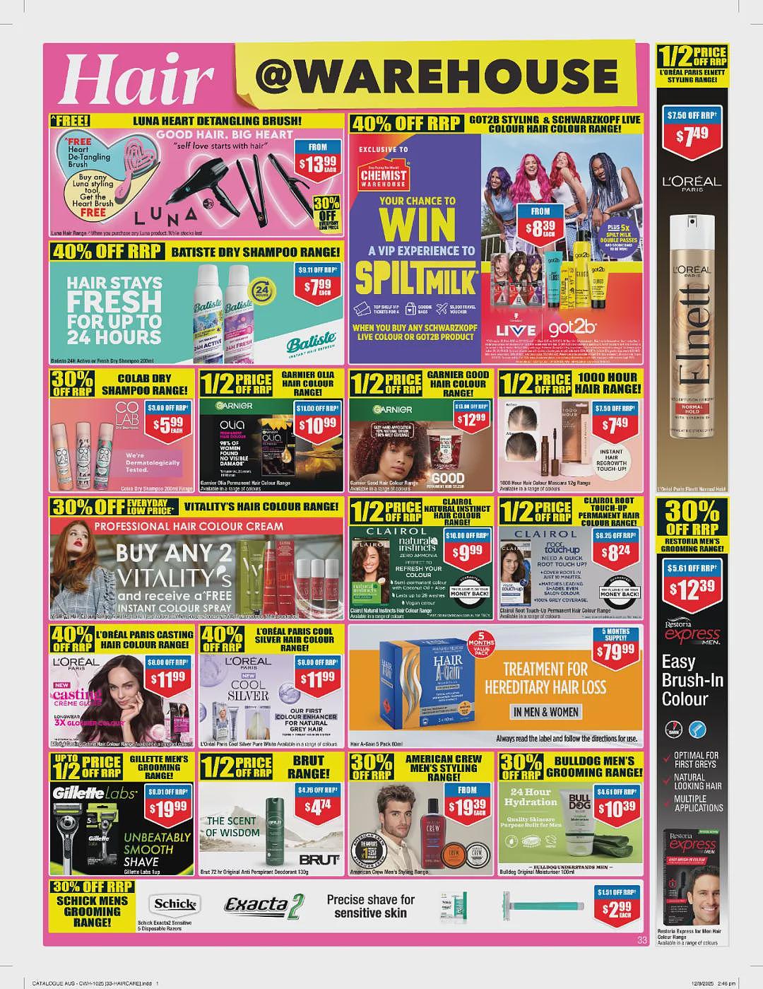 大量半价那种！【Chemist Warehouse】药店10月2日至15日优惠目录（组图） - 34