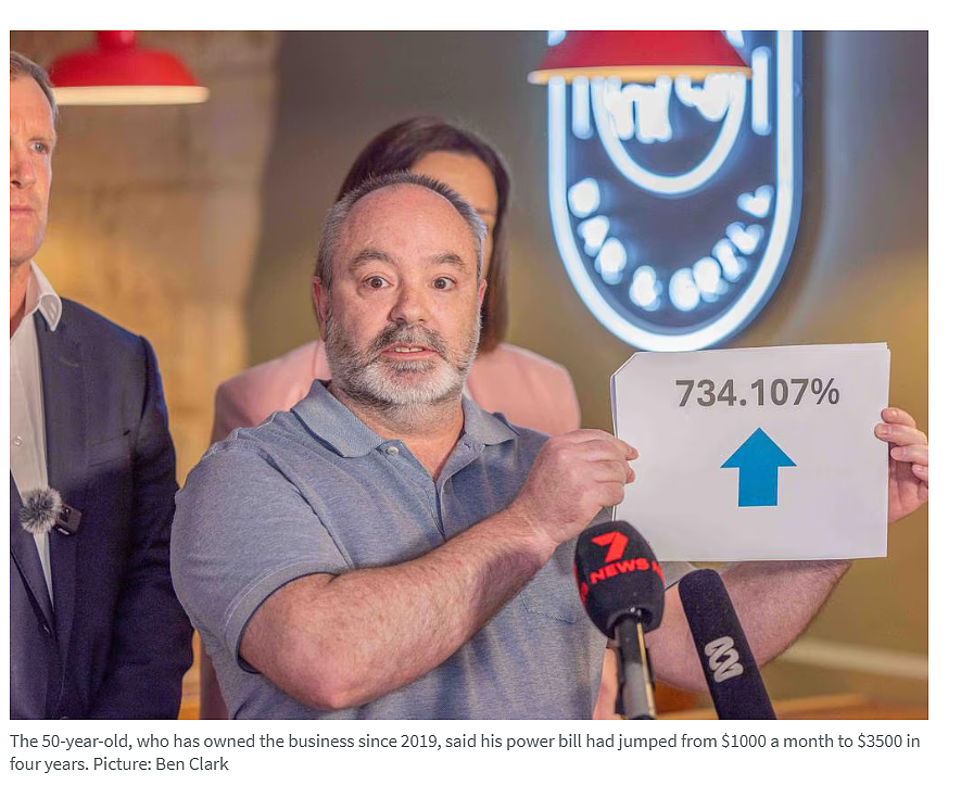 阿德热门餐厅被迫歇业,店主指责电费暴涨300%!(组图) - 2