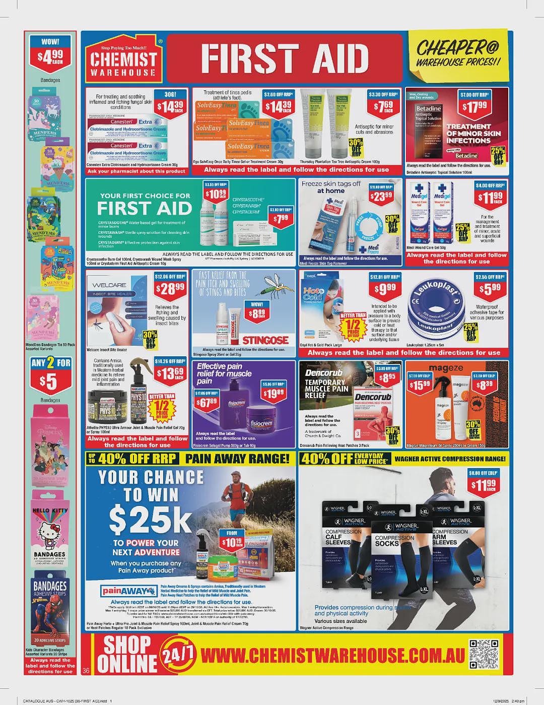 大量半价那种！【Chemist Warehouse】药店10月2日至15日优惠目录（组图） - 37