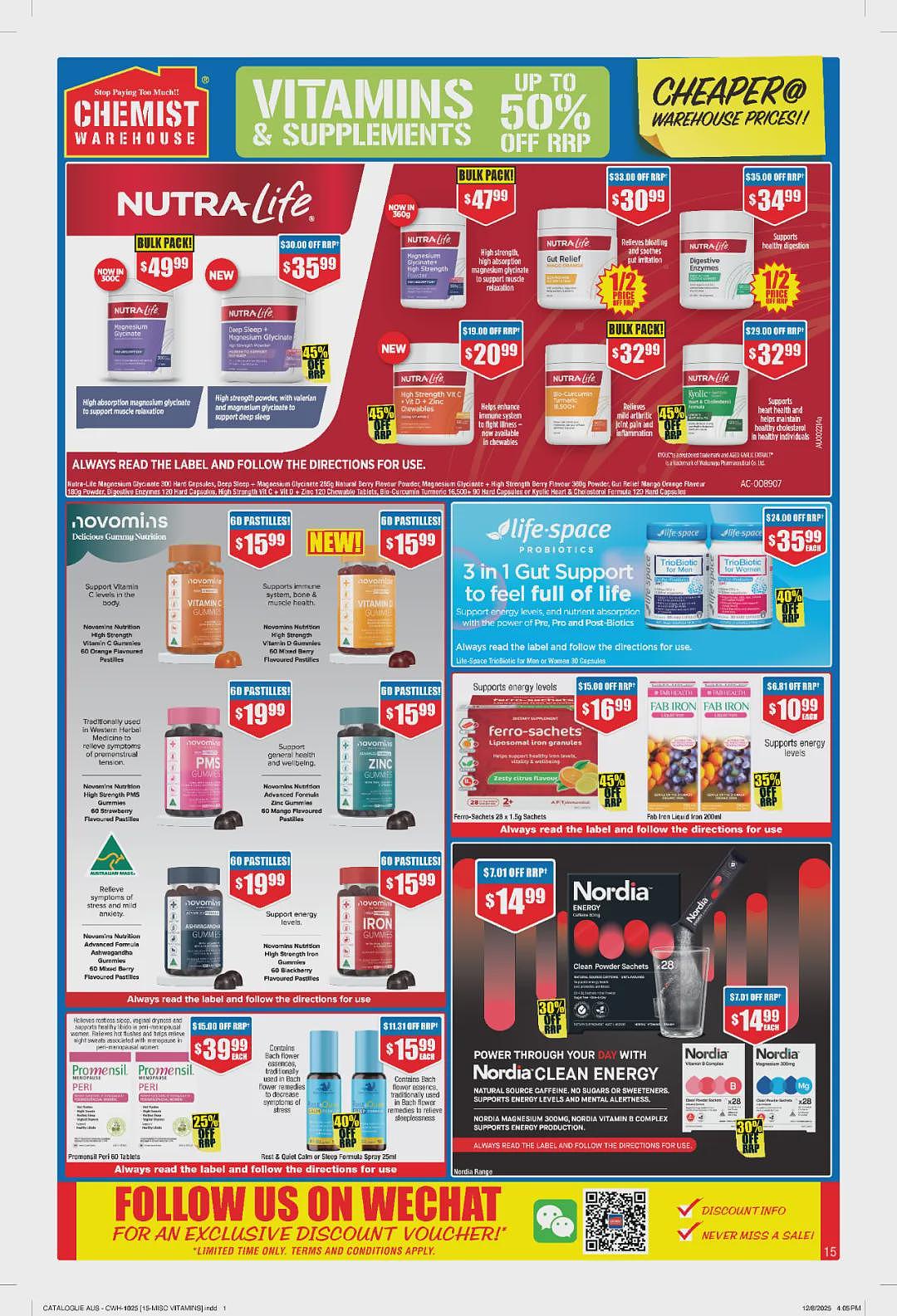 大量半价那种！【Chemist Warehouse】药店10月2日至15日优惠目录（组图） - 16