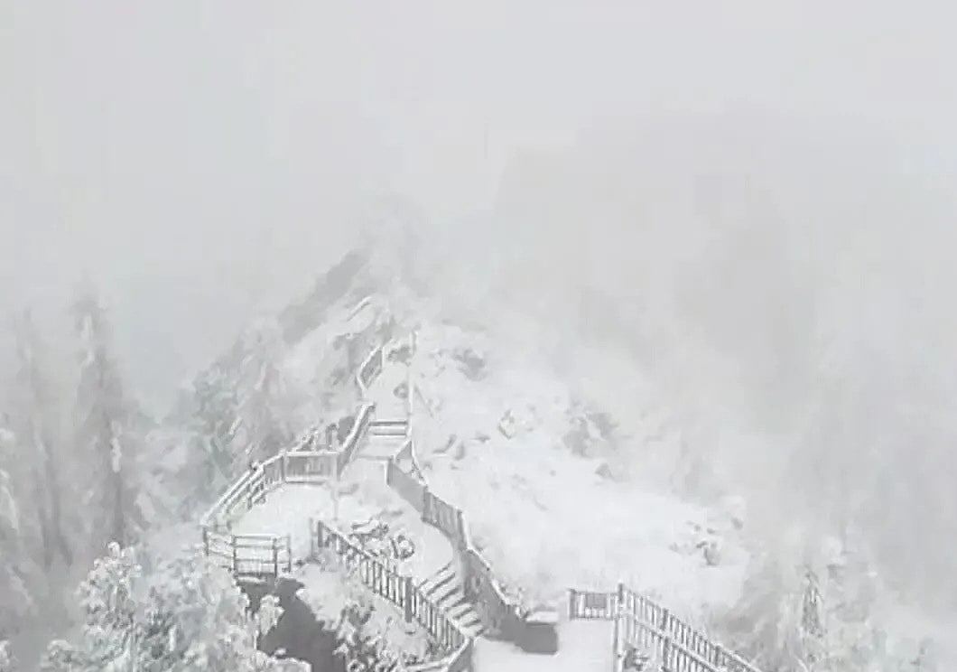 新疆、西藏等地突降大雪!积雪没过脚踝,路面结冰过百辆车被困(组图) - 2