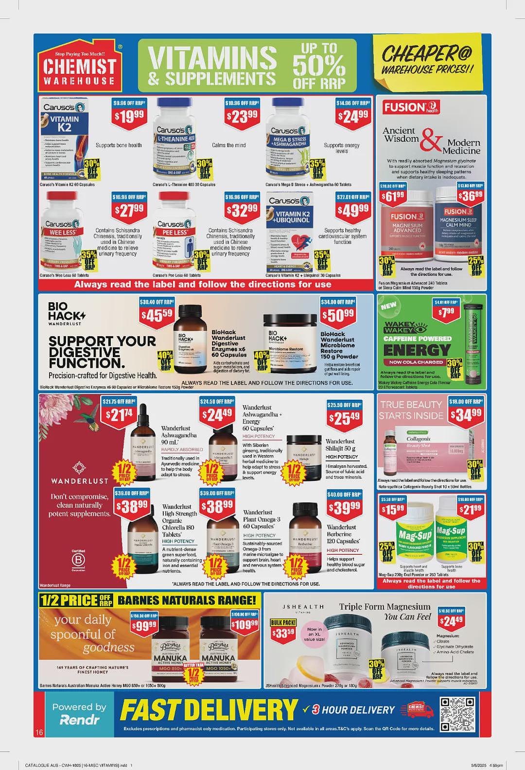 大量半价那种！【Chemist Warehouse】药店10月2日至15日优惠目录（组图） - 17