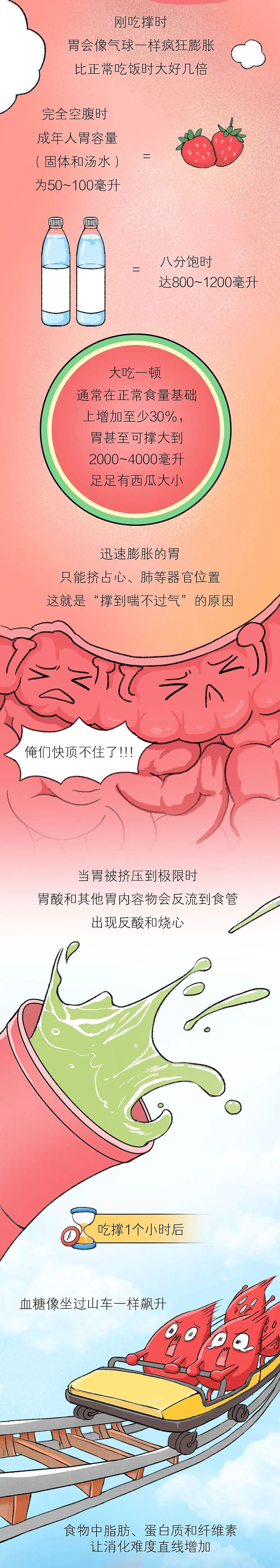 吃撑后24小时，器官都经历了什么？（组图） - 2