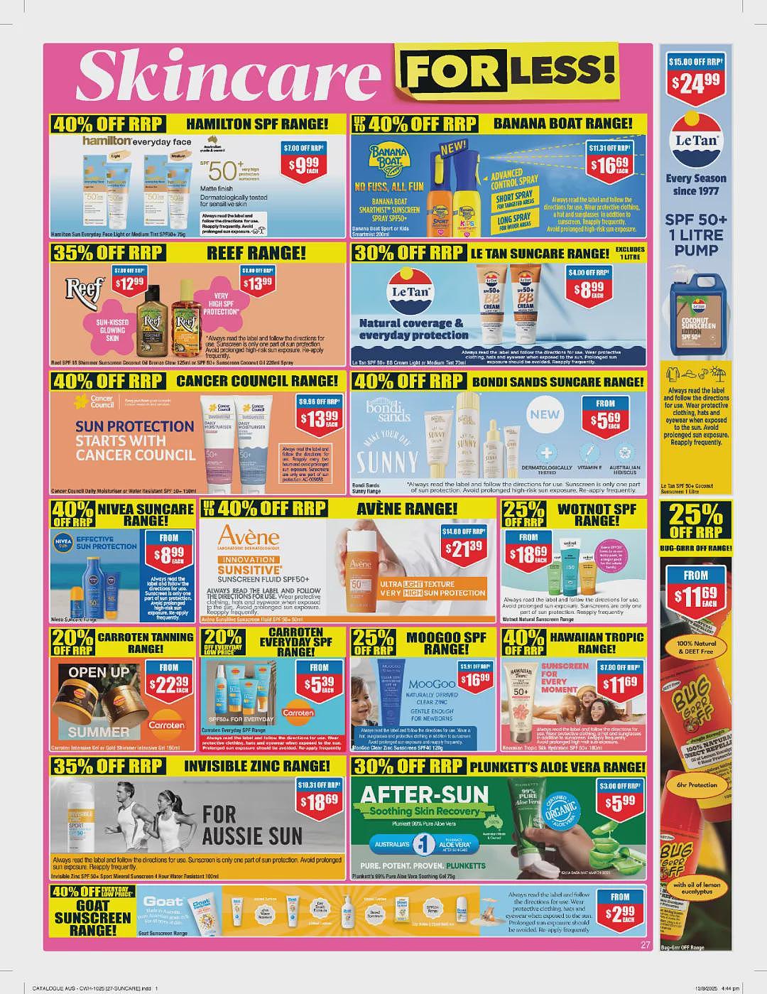 大量半价那种！【Chemist Warehouse】药店10月2日至15日优惠目录（组图） - 28