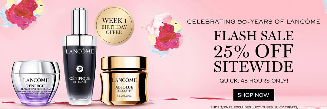 90周年大庆！【Lancome兰蔻】澳洲官网今天全场特卖 + 再减30%（组图） - 1