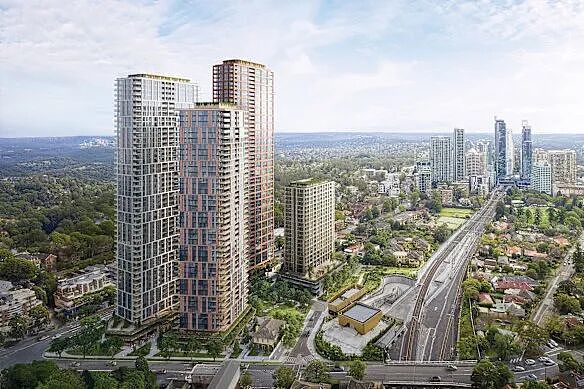 悉尼Chatswood地铁工地将改建1500套住房（组图） - 1
