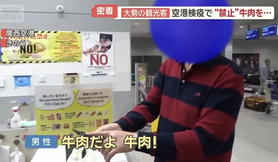 中国游客国庆节杀到日本机场各种被拦！牛肉塞衣服里、水果想当场吃，海关都看蒙了！（组图） - 10