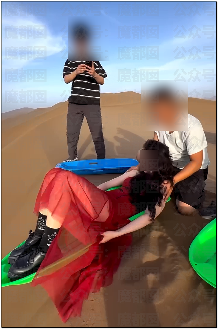 隐私部位成引流法宝？中国某旅社专拍女游客裙底、胸口，视频疯传（组图） - 9