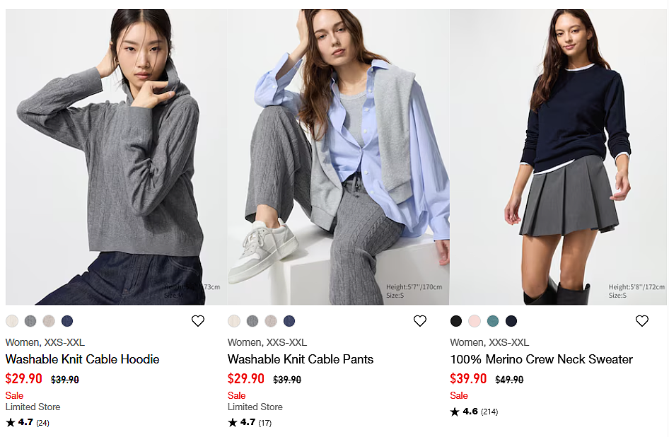 优衣库折扣 | 牛仔外套$59.9，瑜伽裤$29.9（组图） - 5