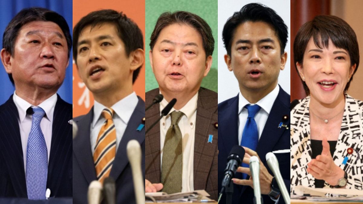 日本自民党总裁选举今登场，5人角逐势诞生最年轻或首名女首相？（组图） - 2
