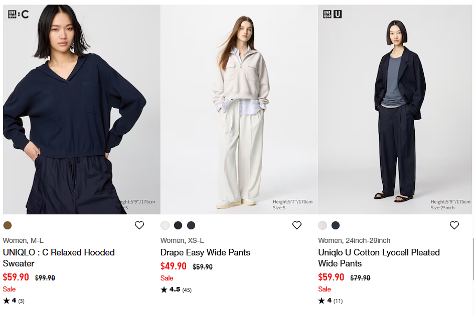 优衣库折扣 | 牛仔外套$59.9，瑜伽裤$29.9（组图） - 10