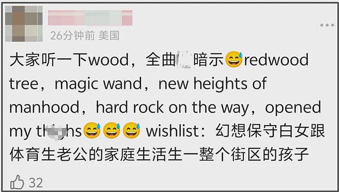 霉霉新专歌词惹争议,用词粗俗让人不适,迫不及待想和未婚夫生娃(组图) - 7