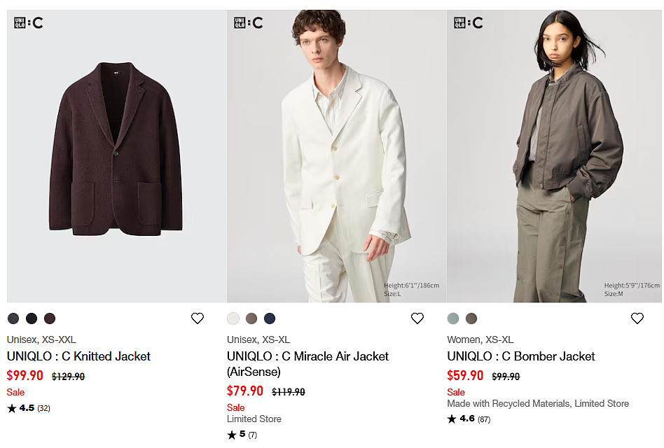 优衣库折扣 | 牛仔外套$59.9，瑜伽裤$29.9（组图） - 2
