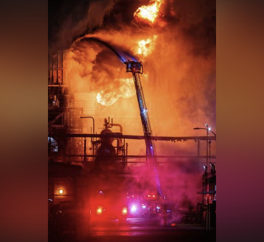 洛杉矶炼油厂大爆炸，火光冲天，震翻全城！居民以为“核弹爆炸”疯狂逃命（视频/组图） - 3