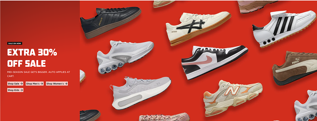 多重折上折！【Foot Locker】大牌运动鞋/服饰最新特卖（组图） - 2