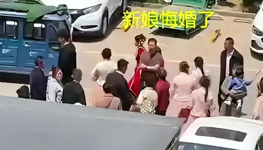 疑似新郎因女方临时加彩礼跳河！现场新娘数钱视频流出太窒息…（组图） - 12
