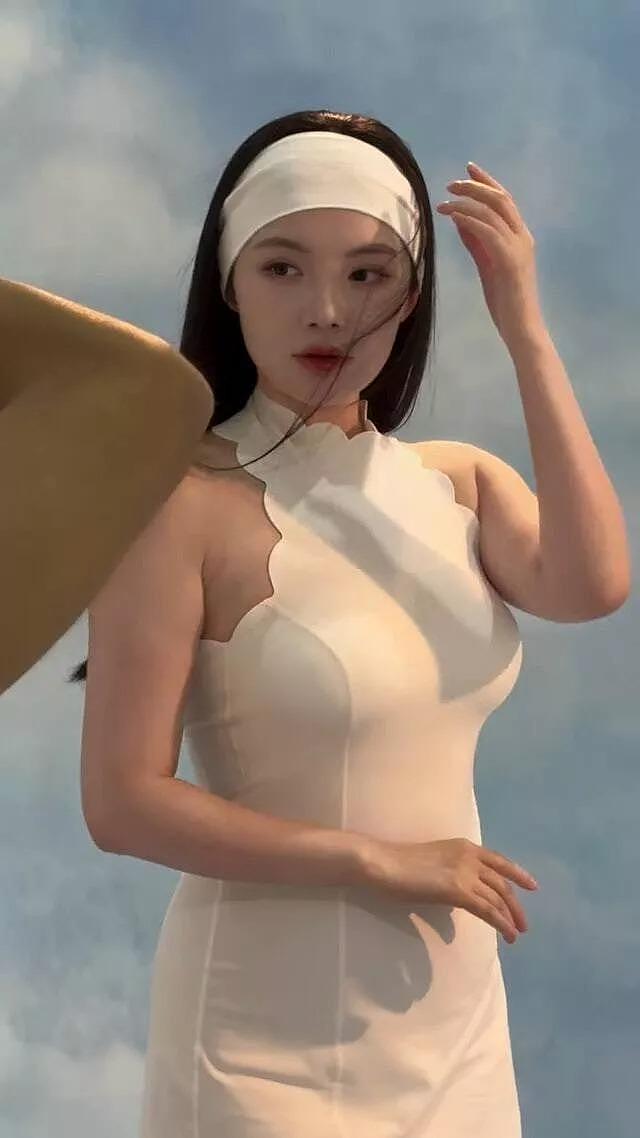 徐冬冬晒“第一美乳”！自嘲腰粗腿粗陷身材焦虑（组图） - 3