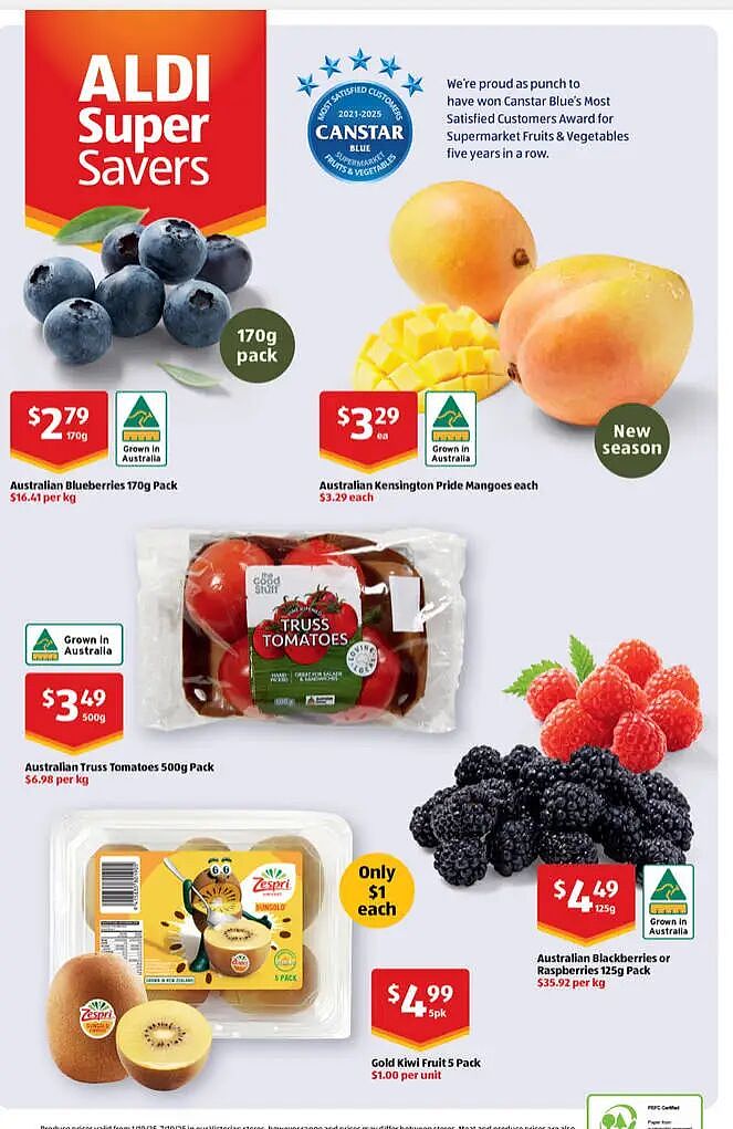本周最新!澳洲各大超商特价商品一网打尽,大批好物骨折破半价!Woolworths、Coles、Aldi…(组图) - 114