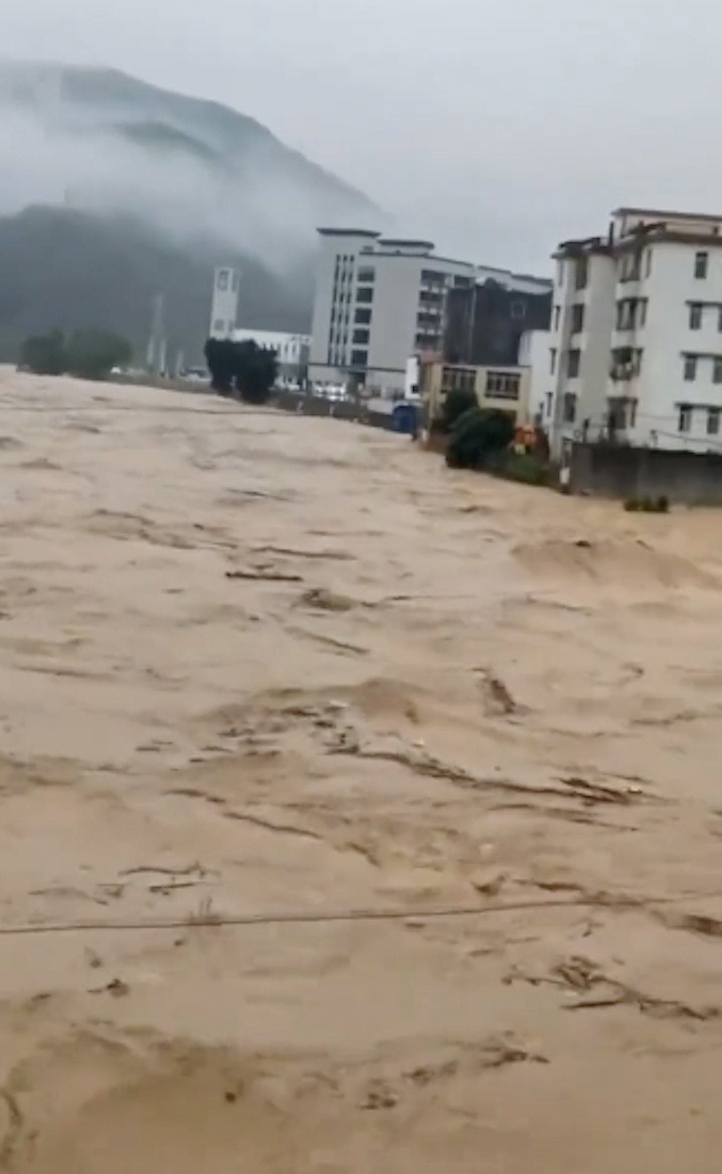 台风麦德姆来袭，海南渔港海水倒灌，广西百色遇百年洪水，有房屋倒塌（视频/组图） - 4