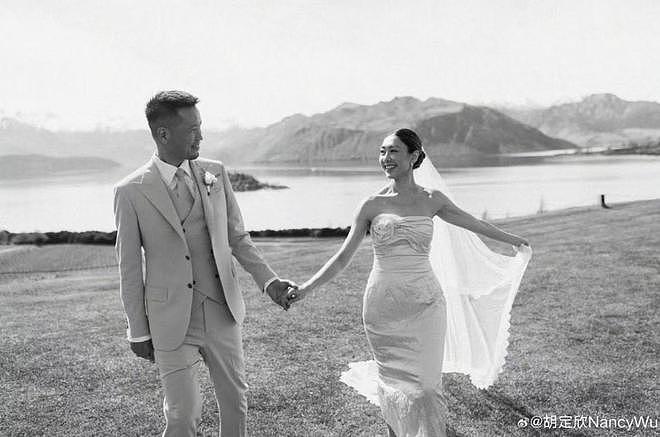 43岁TVB视后胡定欣官宣结婚！在新西兰举办草坪婚礼，现场照超美（组图） - 5