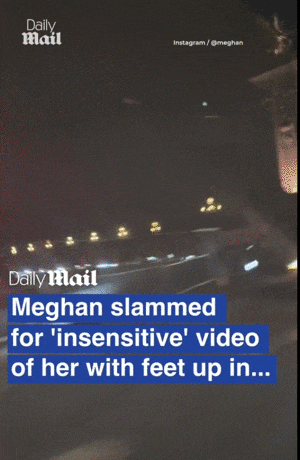 梅根坐车经过戴妃去世的隧道时居然翘脚自拍，英国人集体怒了：实在太不尊重（组图） - 7