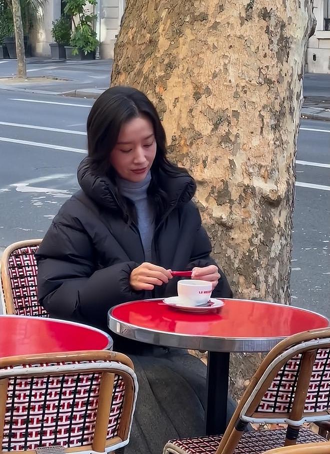 波司登巴黎秀，郭晶晶穿龟背富态，吴千语脸寡嘴歪，董洁咋肿成这（组图） - 17