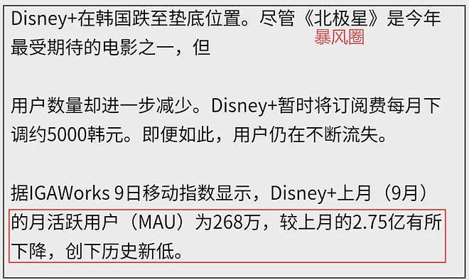 全智贤新剧跌破平台下线，迪士尼2亿投资亏本，业内直言堪称灾难（组图） - 5