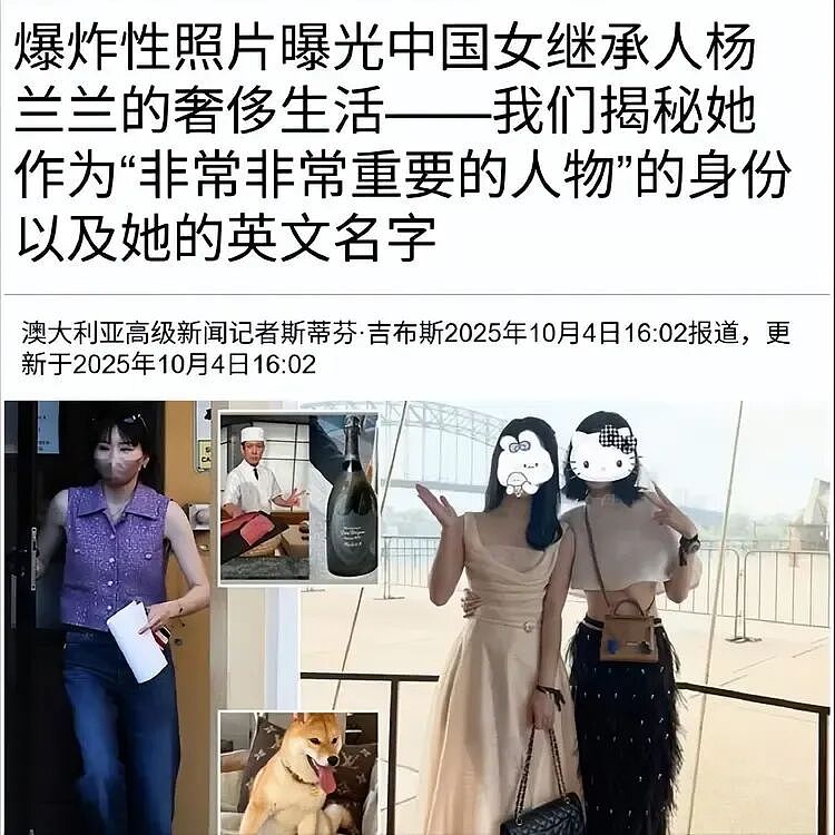 再审在即，杨兰兰账号曝光！不露脸晒香槟，狗用爱马仕，人却胖了（组图） - 4