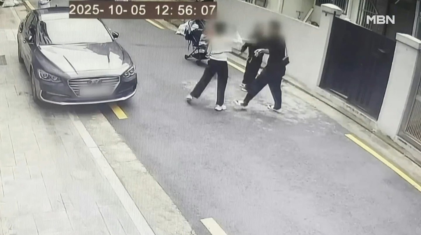 韩国旅游变家暴！台湾躁父街头暴走，狂殴11岁女儿惹官非（组图） - 5