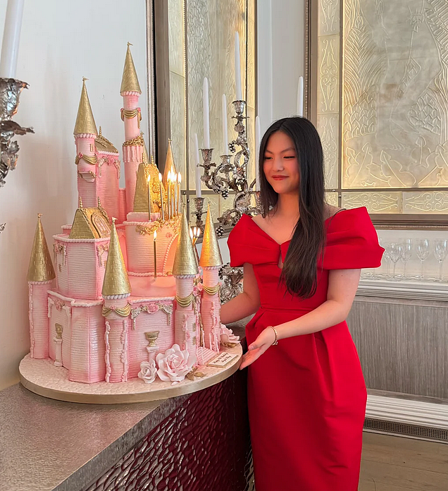 王诗龄过16岁生日,李湘王岳伦离婚4年合体,女儿不发与爸爸合照引热议(组图) - 7