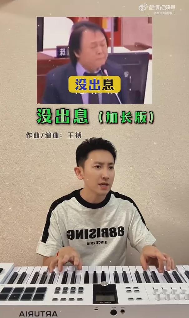 民进党王世坚“从从容容游刃有馀“成神曲两岸爆火（视频/组图） - 4