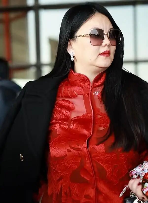 49岁李湘机场照体重失控,网友调侃像一座山,年轻时美若天仙(组图) - 7