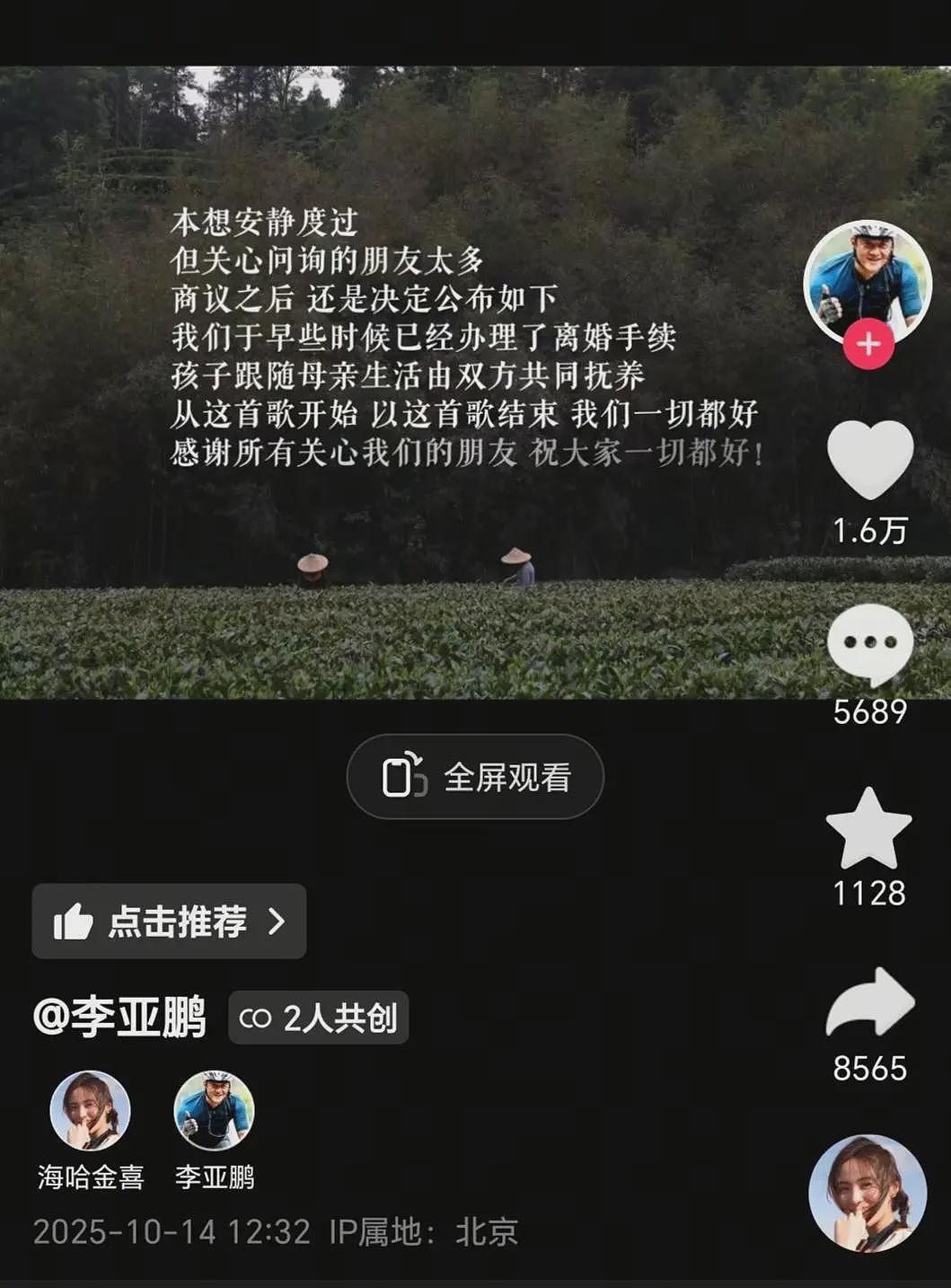 李亚鹏海哈金喜离婚，持股公司被执行总额超4.6亿（组图） - 1