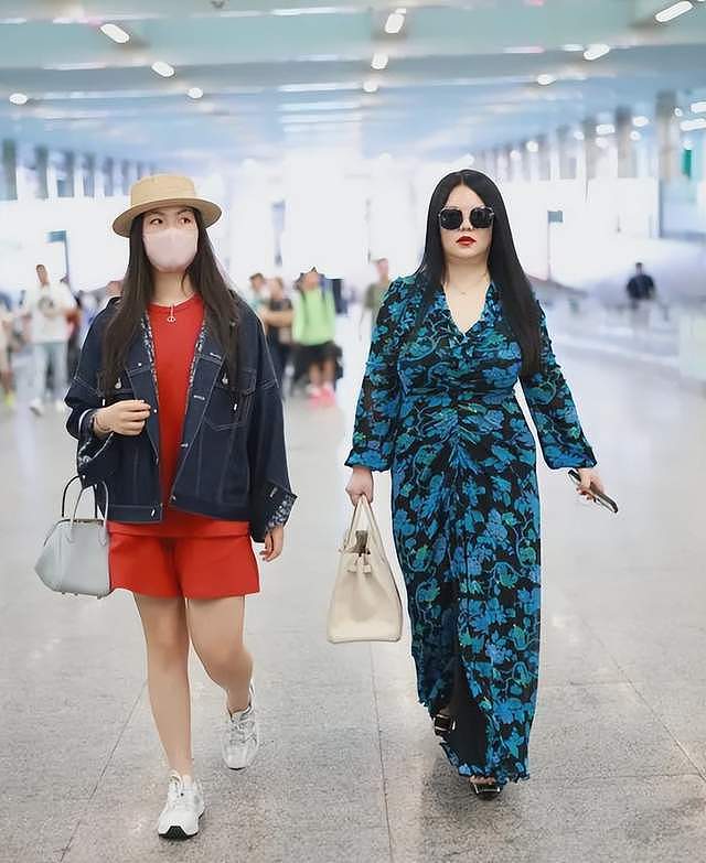 李湘王岳伦一起回国，拎4万手提包，全身照吓到网友：像座山雕（组图） - 12