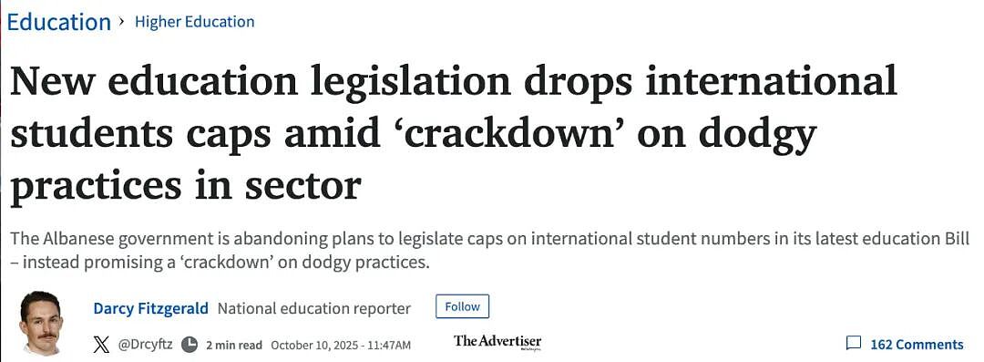 澳重磅官宣！取消留学生人数上限！教育部长释放明确利好！澳大学排名飙升 + 回国福利拉满！准留学生别犹豫快冲！（组图） - 1