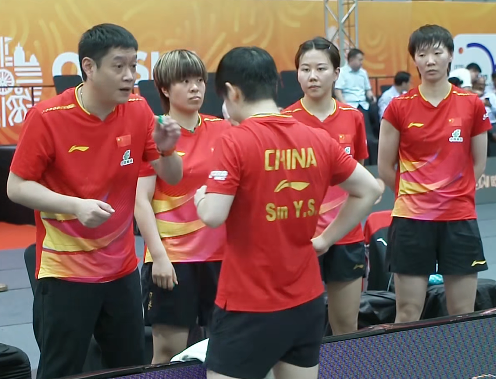 乒乓亚锦赛:国乒夺回女团冠军!决赛3-0复仇日本,三大主力立功(组图) - 1