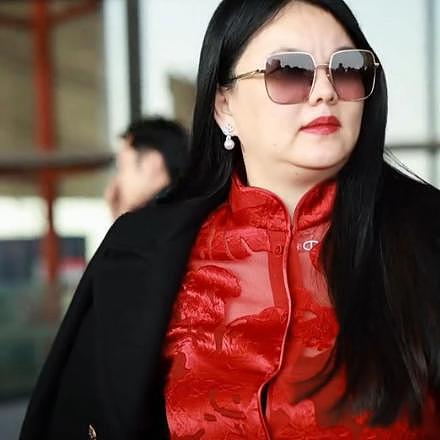 回国大变样,李湘180斤胖成洪晃,前夫像助理,机场生图引争议(组图) - 1