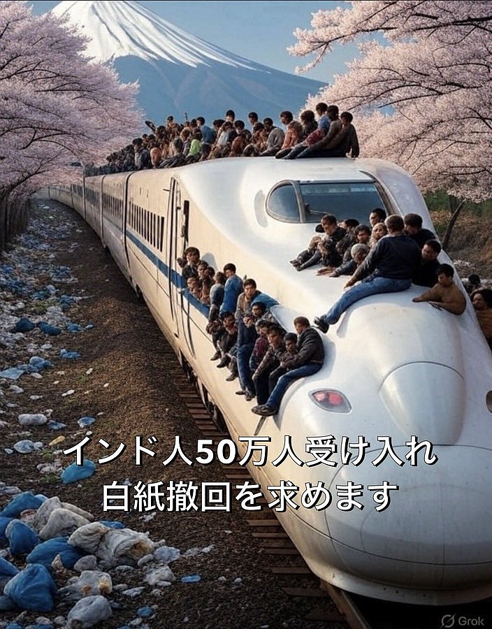 印度50万移民将攻占日本？民众街头抗议大骂：又臭又脏别来（组图） - 9
