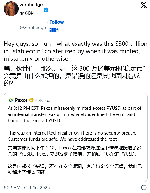 300万亿美元！史上最大“乌龙指”（组图） - 5