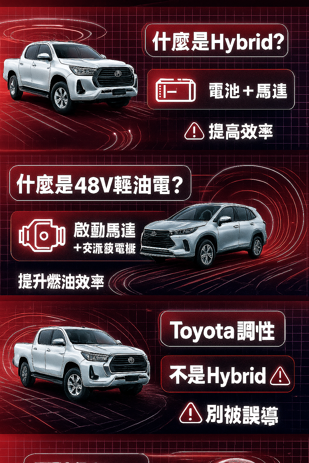 【汽车】Toyota发声：48V不是Hybrid！别再被误导啦（组图） - 1