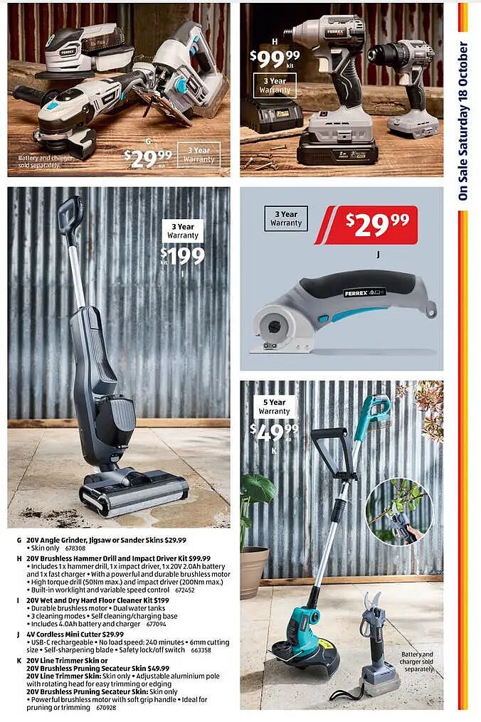 吃饱了干活儿！【Aldi】10月18日起特价品（组图） - 4
