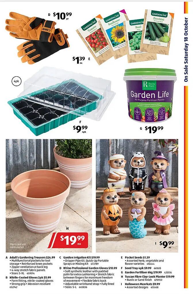 吃饱了干活儿！【Aldi】10月18日起特价品（组图） - 2