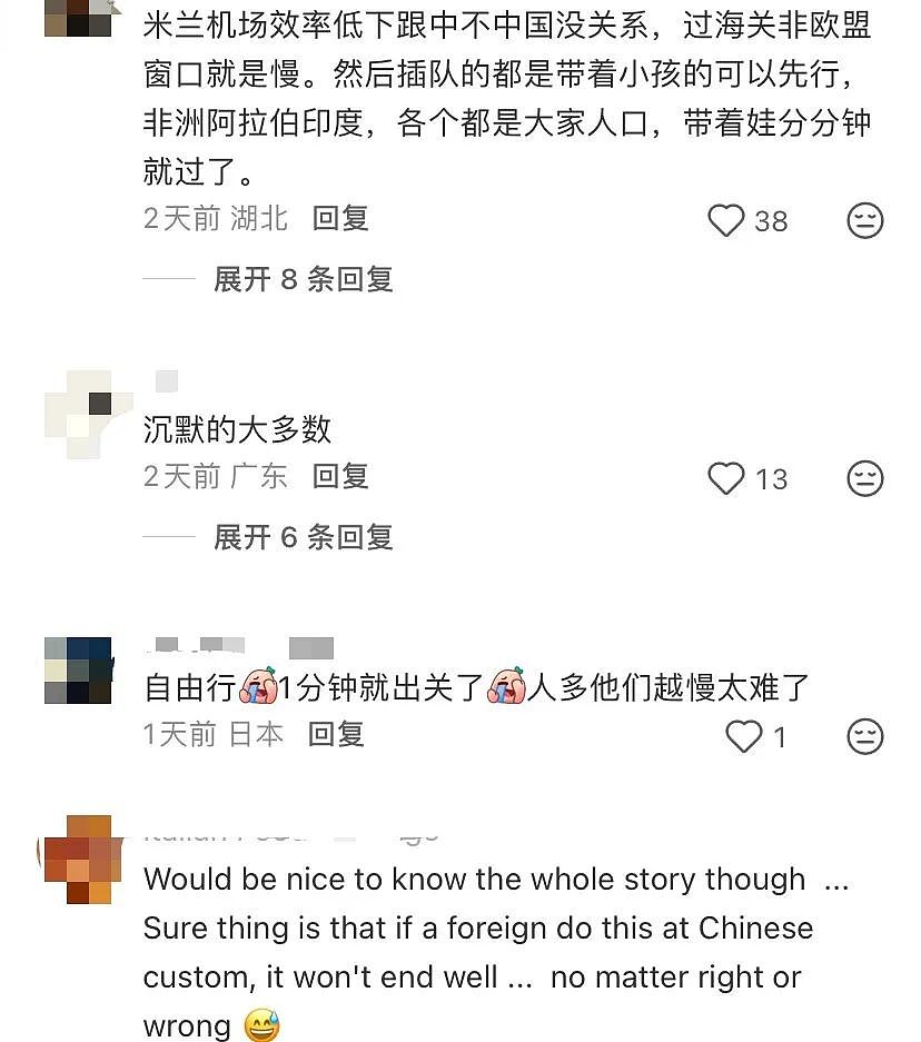 中国旅客入境排长队2小时，华人大爷怒问海关：凭什么我们“单列”排队？（组图） - 15