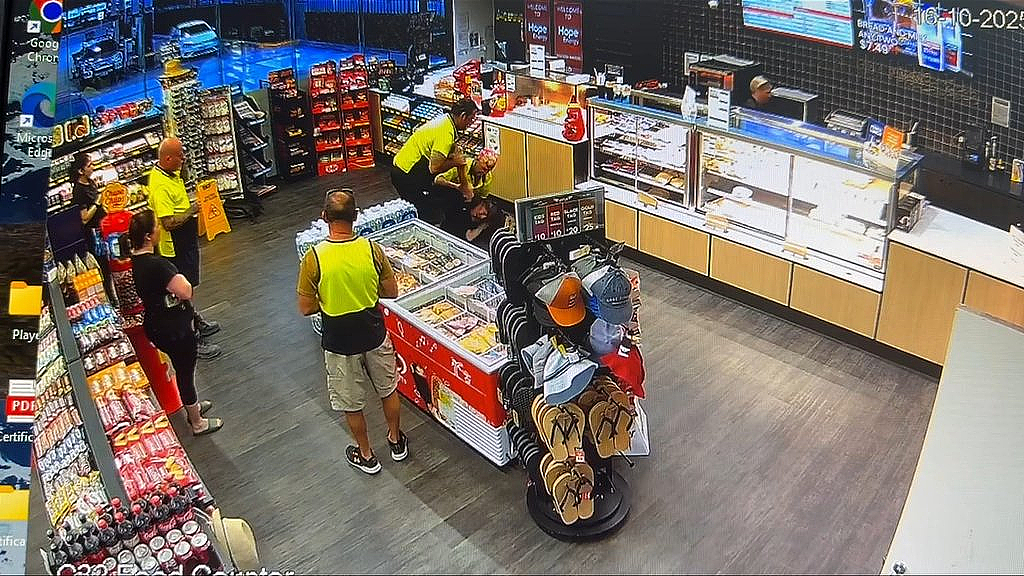 昆州加油站突发抢劫案，tradie见义勇为徒手擒贼！被赞英雄，店员：下次来免单（组图） - 5